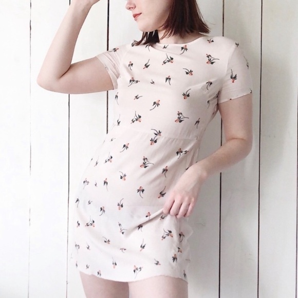 FREE PEOPLE Delicate Floral Print Dress - Picture 2 of 12